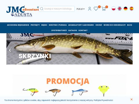 Jmcadventure.com plecionka wędkarska