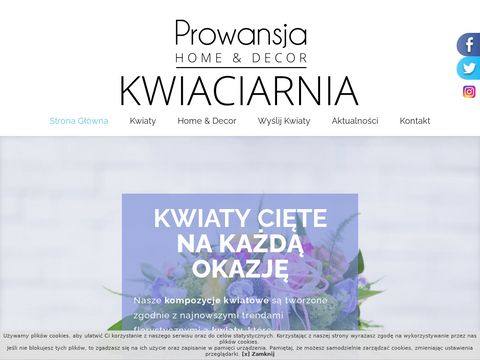 KwiaciarnieProwansja.pl - wiązanki ślubne, Szczecin