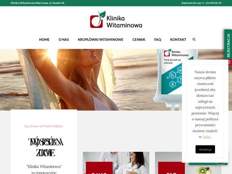 Klinikawitaminowa.pl kroplówki witaminowe