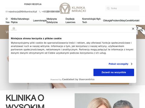 Klinikamiracki.pl chirurg plastyczny Warszawa