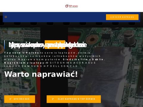 Komputerytopserwis.pl - tania naprawa laptopów