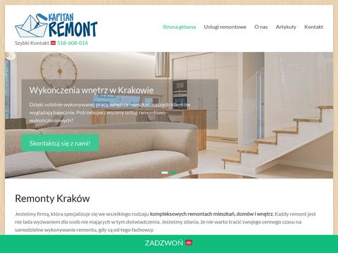 KapitanRemont.pl zamów remont mieszkania