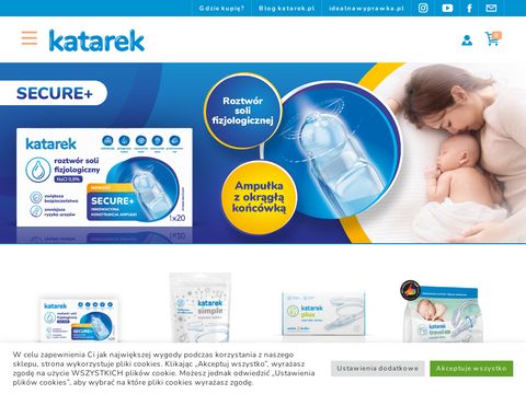 Katarek.pl aspirator do nosa dla niemowląt