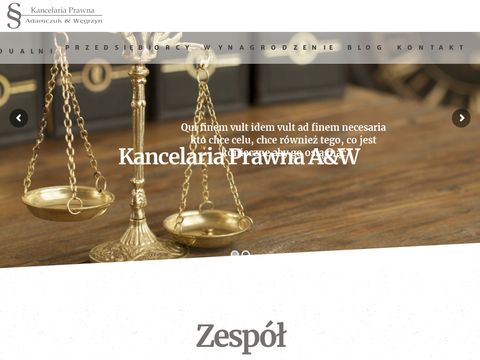 Kancelariaprawna-aw.pl tani adwokat Warszawa