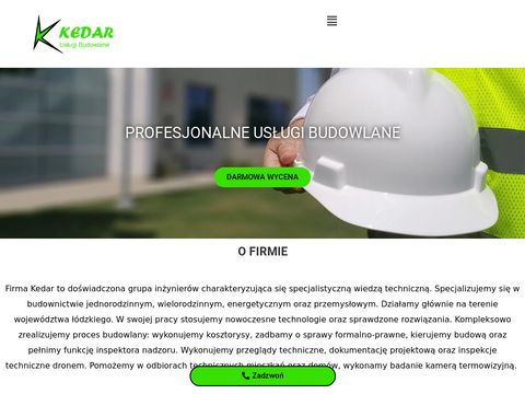 Kedar - usługi budowlane