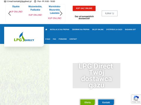 Lpgdirect.pl Dostawca gazu