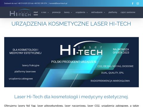 Laserhitech.pl urządzenia kosmetyczne
