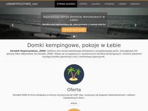 Lebawypoczynek.com Domki campingowe Łeba