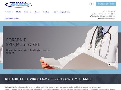 Multi-med.eu rehabilitacja Wrocław