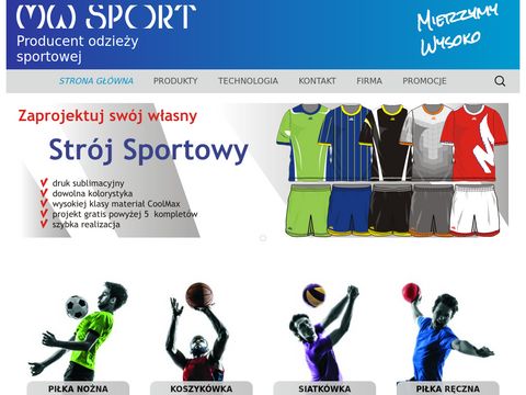 Mw-sport.pl druk sublimacyjny