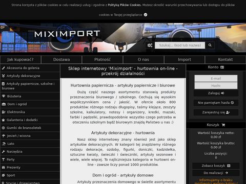 Miximport.pl - wielobranżow sklep internetowy