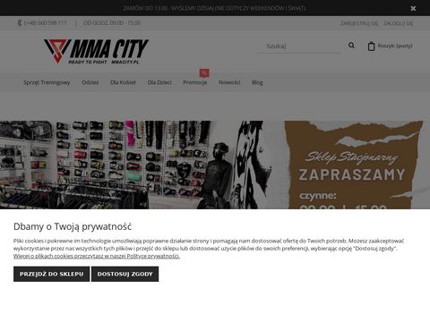 Mmacity.pl saprzęt i odzież MMA