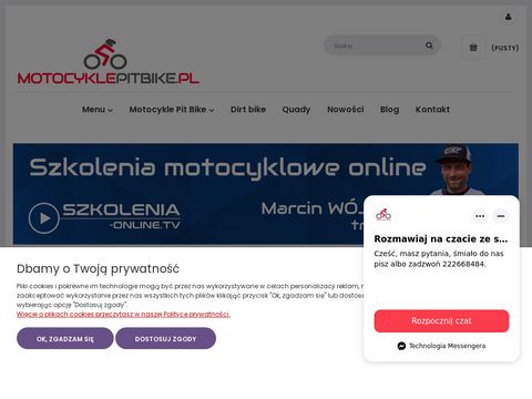 Motocyklepitbike.pl kład