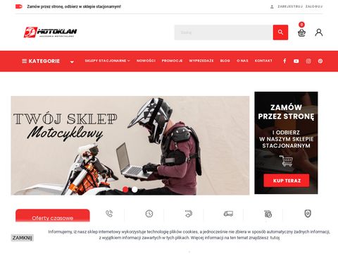 Motoklan.pl sklep motocyklowy