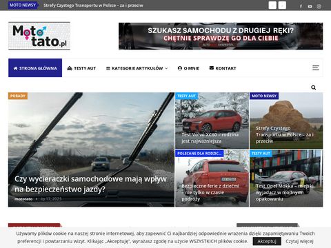 Mototato.pl testy aut rodzinnych recenzje
