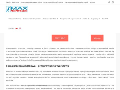 Max-przeprowadzki.pl biur Warszawa