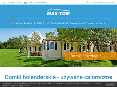 Max-tom.com domki holenderskie