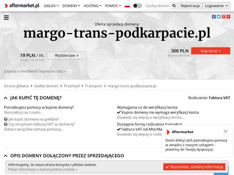 Margo-trans-podkarpacie.pl transport krajowy