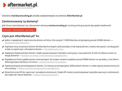 Mainkaconsulting.pl firma w Niemczech