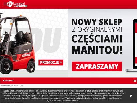 Manitou24.pl wózki widłowe