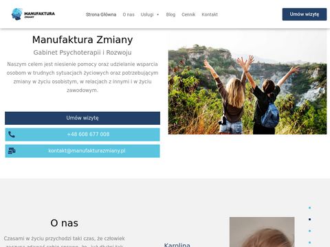 Manufakturazmiany.pl - psychoterapeuta