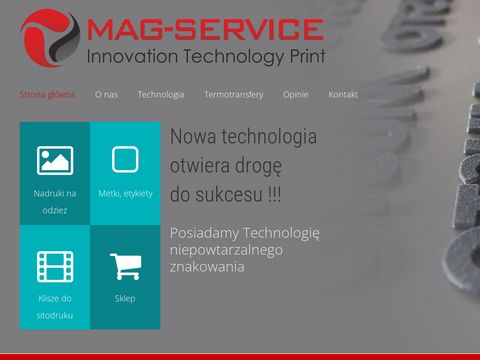 Mag-service.pl nadruki na koszulkach Wrocław