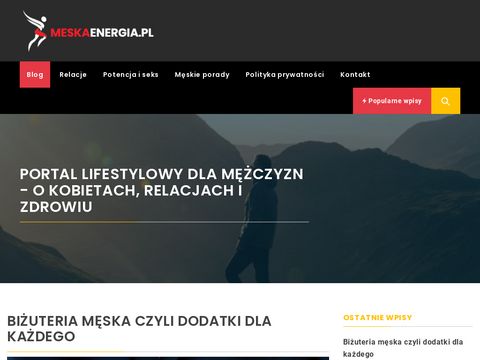 Meskaenergia.pl - męski blog