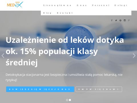 Medox-lekomania.pl - leczenie farmakologiczne