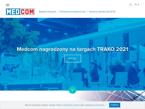 Medcom.com.pl system sterowania kontroli pojazdem