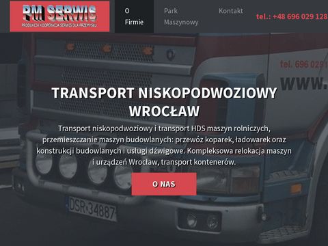 Niskopodwoziowy.pl relokacja maszyn i urządzeń