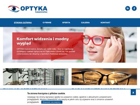 Optykdg.pl soczewki kontaktowe Dąbrowa Górnicza