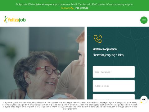 Opieka.felizajob.pl dla osób starszych