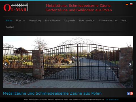 Olmar-metallzaune.de ogrodzenia i bramy metalowe