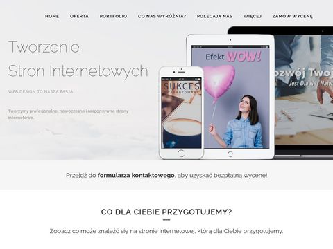 Onecodestudio.pl - tworzenie stron internetowych